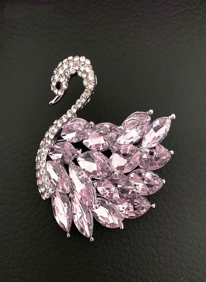 YZYDF Exquisite Swan Brooch Pin able Swan Pin Swan Corsage Pin Clothing Jewelry Gift for Individuals - Image 4